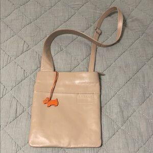 Radley London Zip Top Crossbody Bag with Orange Charm